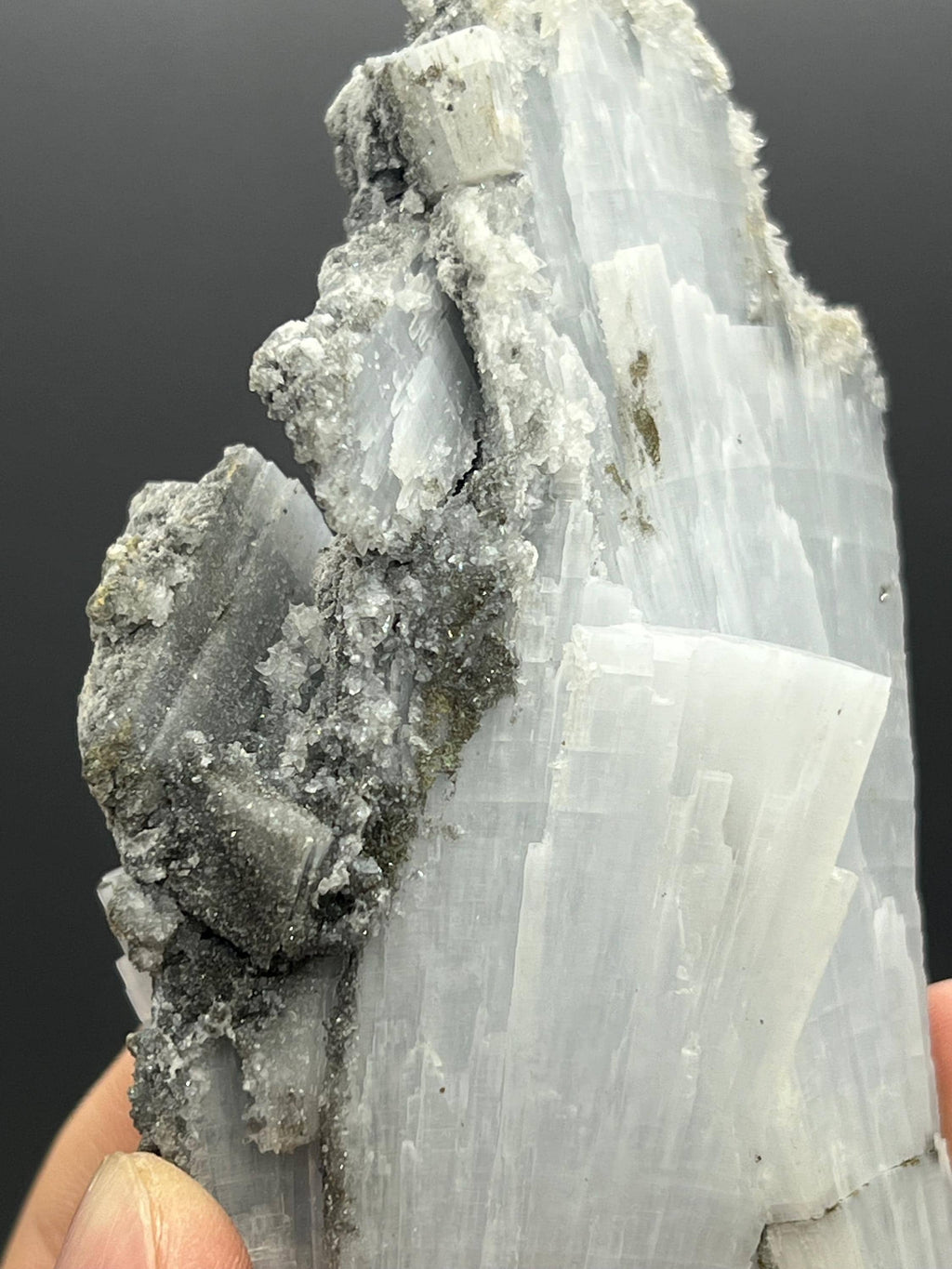 Anhydrite, From Mexico - Crystal Gemstone AE 