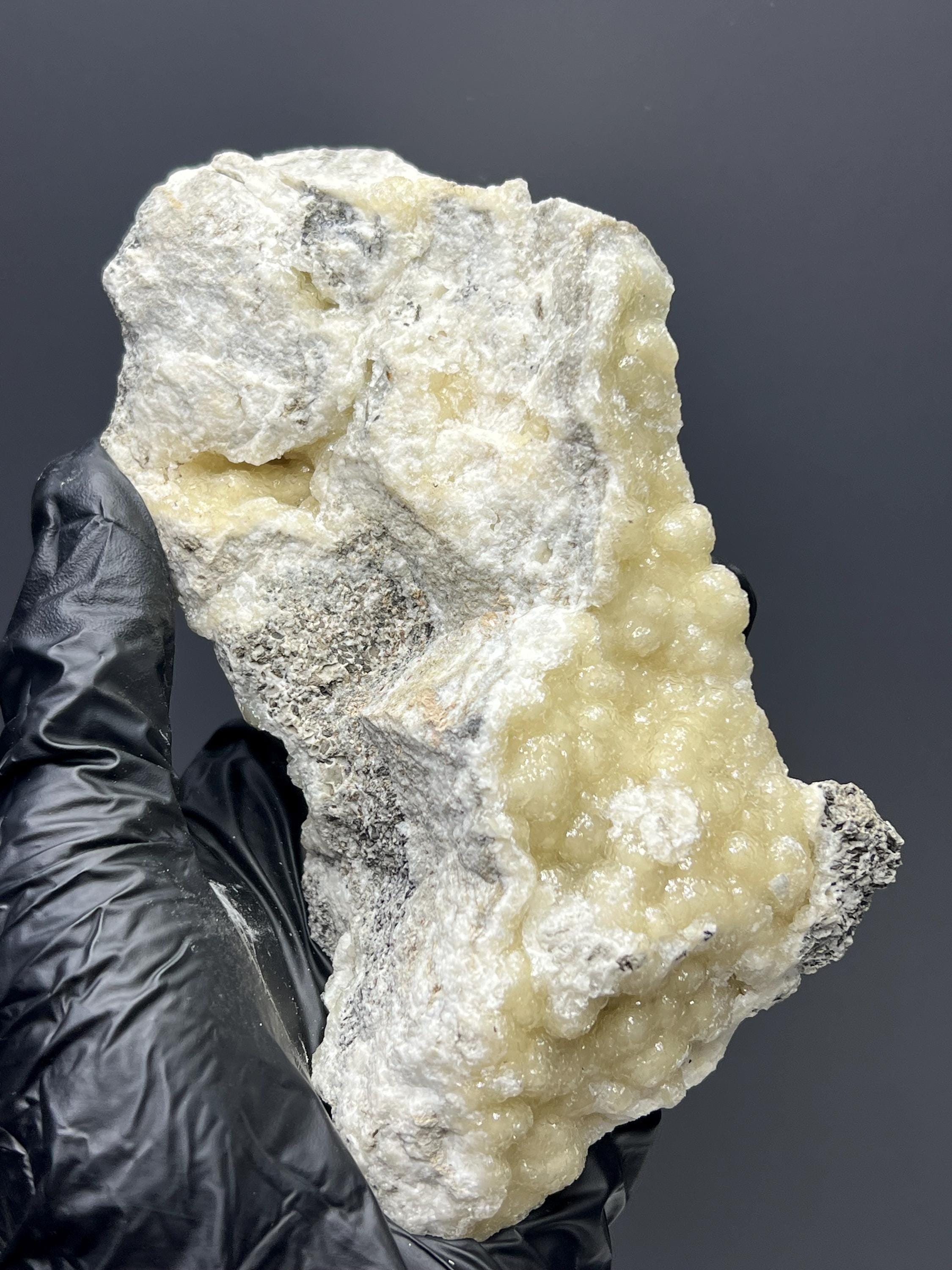 Two Sided Smithsonite On Matrix Specimen - Crystal Gemstone AE 