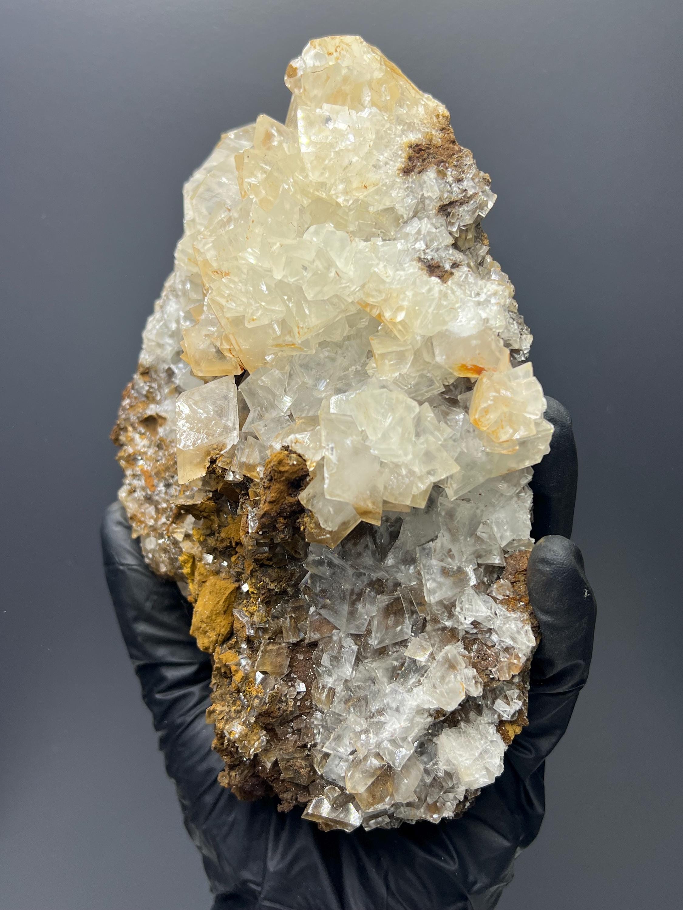 Clear Crystal Calcite Specimen - Crystal Gemstone AE 