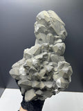 Museum Quality! Extra Large Pyrite With Gray Crystal Calcite - Crystal Gemstone AE 