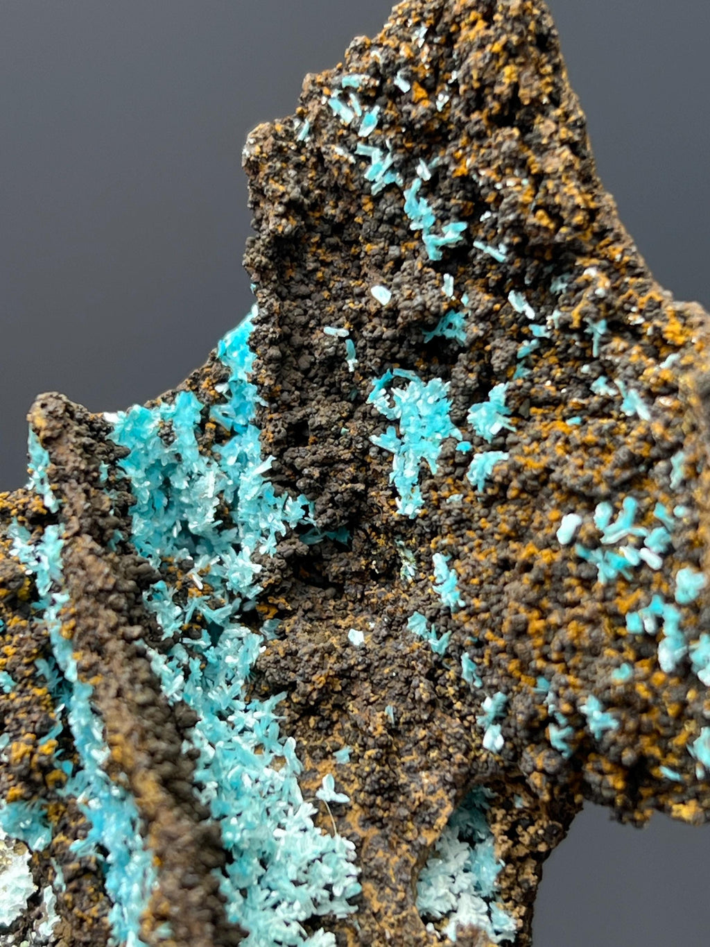 Double Sided Aurichalcite Specimen - Crystal Gemstone AE 