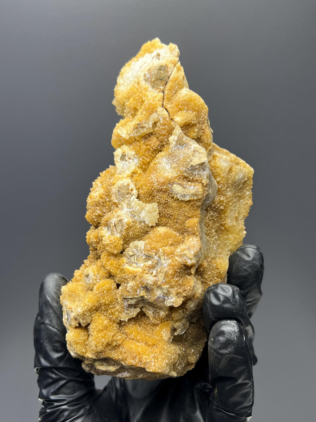 Orange Crystal Calcite Specimen - Kayseri, Turkey - Crystal Gemstone AE 