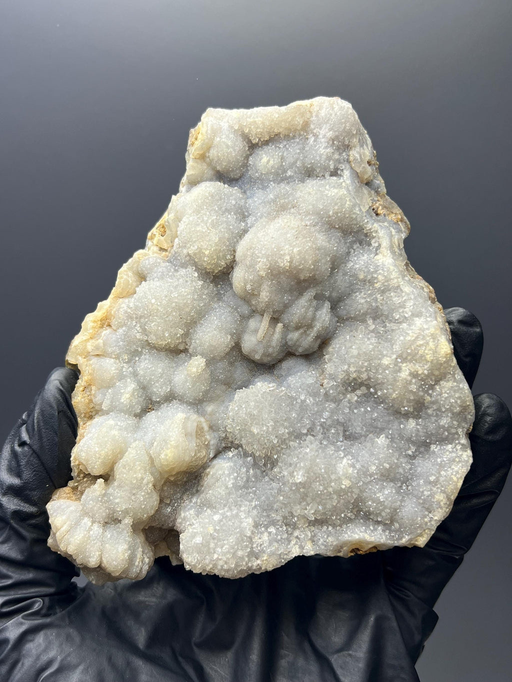 Chalcedony & Calcite Specimen - Crystal Gemstone AE 