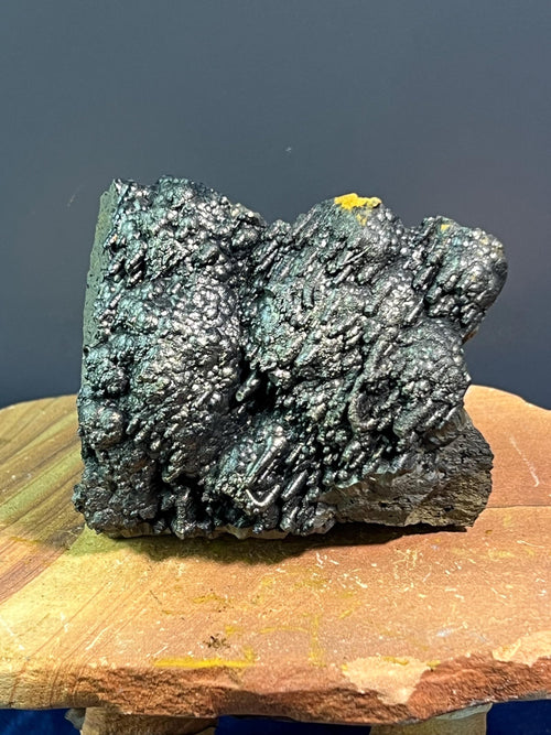 "Museum Grade" Stalactite And Botryoidal Formation Golden Color Goethite - Crystal Gemstone AE 