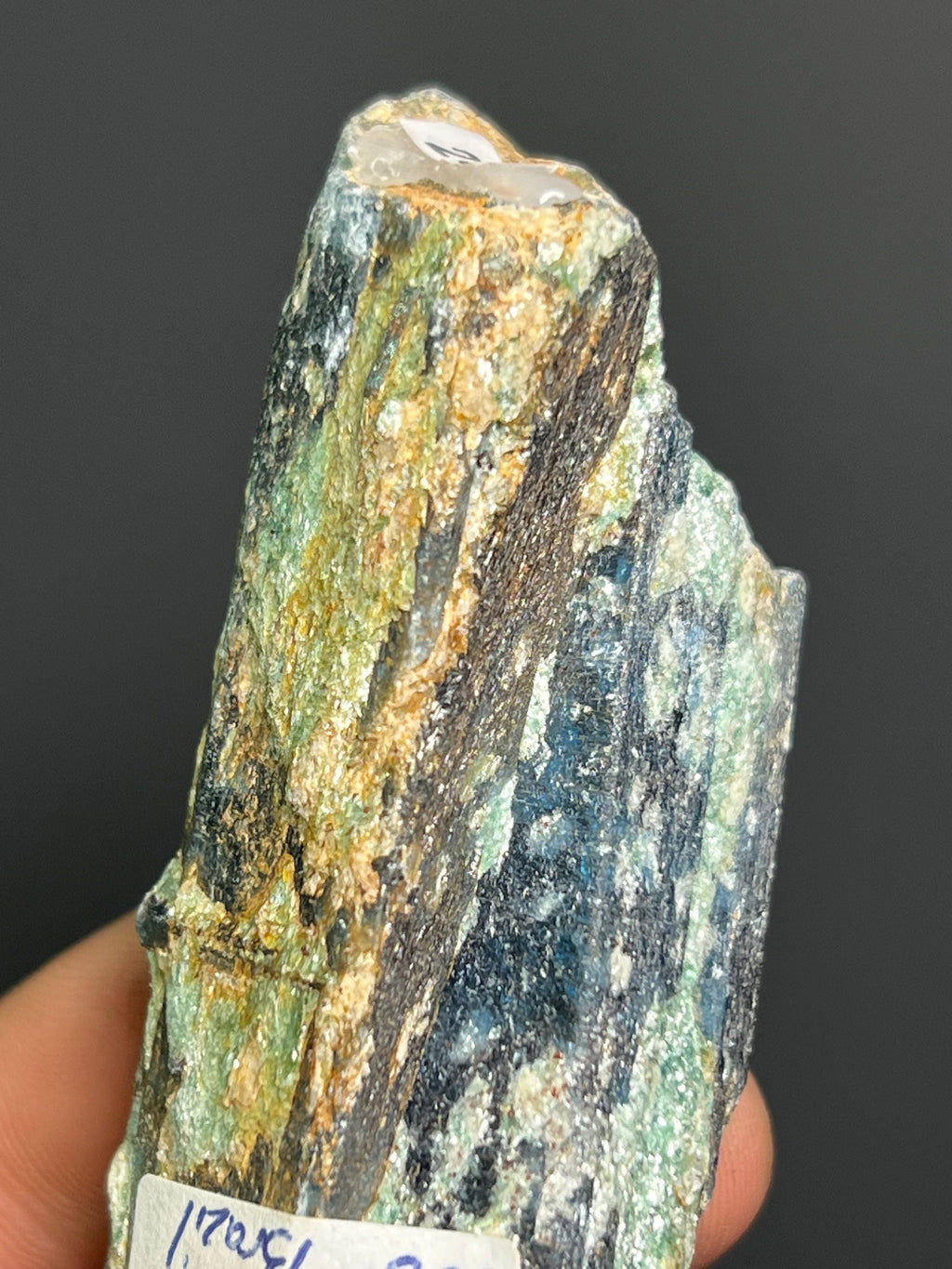 Dark Blue Tanzania Spar Kyanite Specimen - Crystal Gemstone AE 