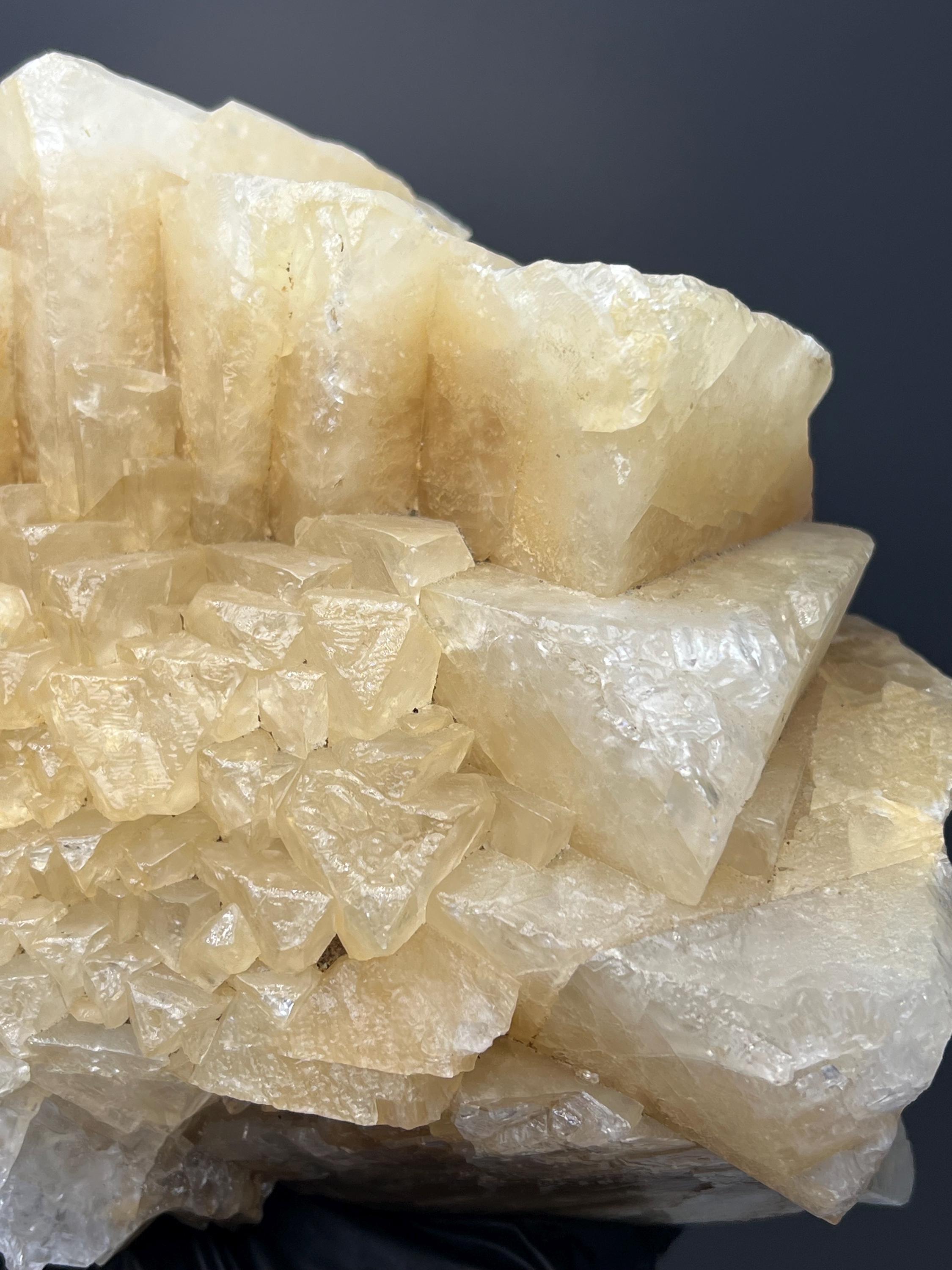 Very Special Cathedral Crystal Calcite Specimen - Crystal Gemstone AE 