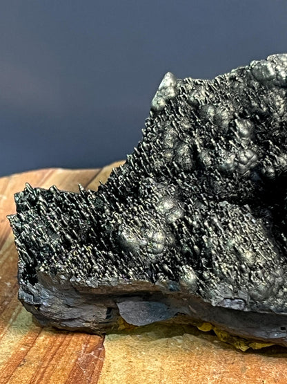 Museum Quality Showy Golden Color Small Stalactites Goethite Specimen - Crystal Gemstone AE 