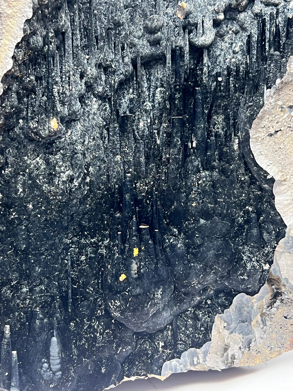 Museum Quality, Extra Large Stalactite Goethite Mineral, For Special Collections - Crystal Gemstone AE 