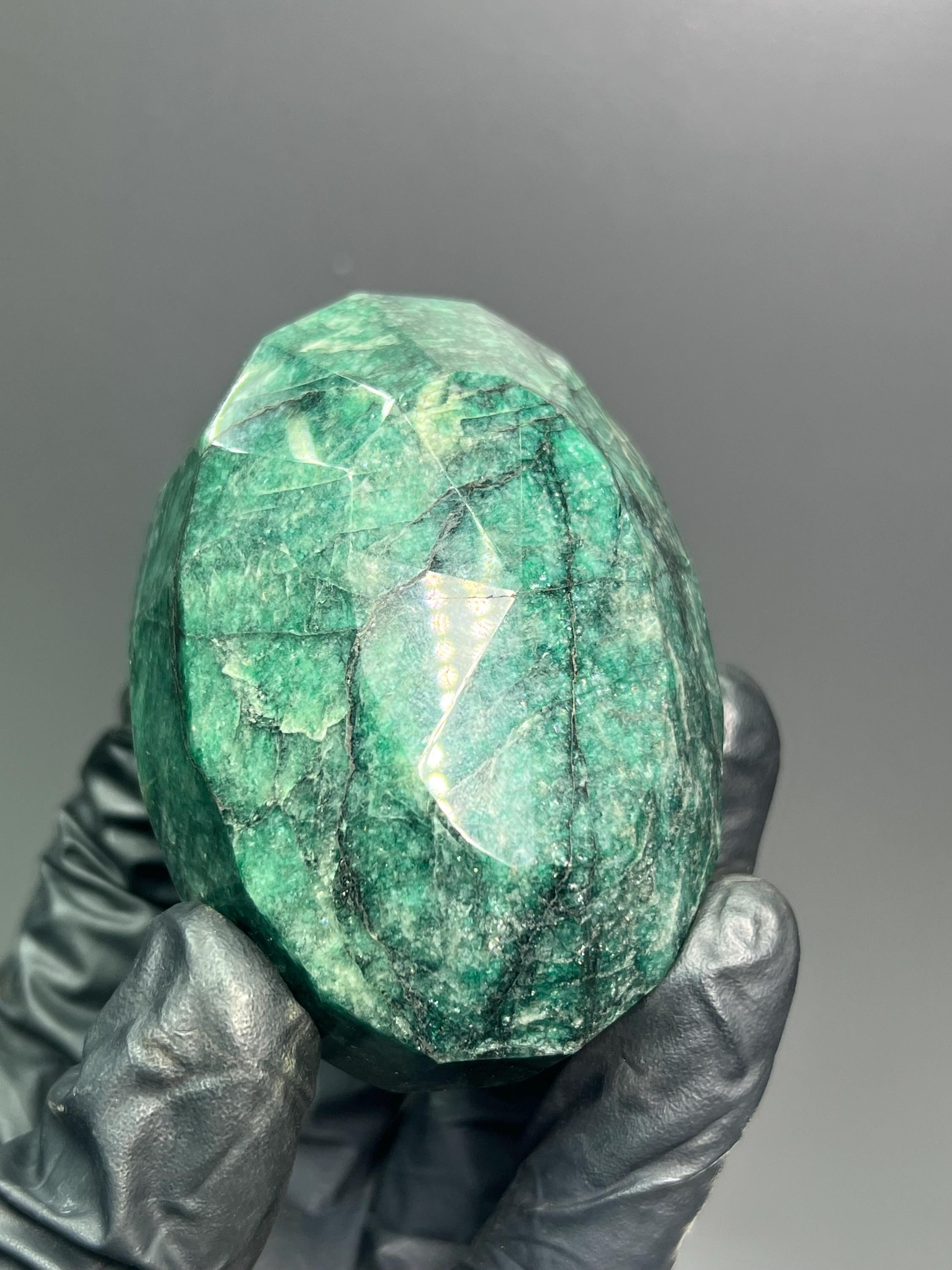 Polished Emerald Specimen - Crystal Gemstone AE 