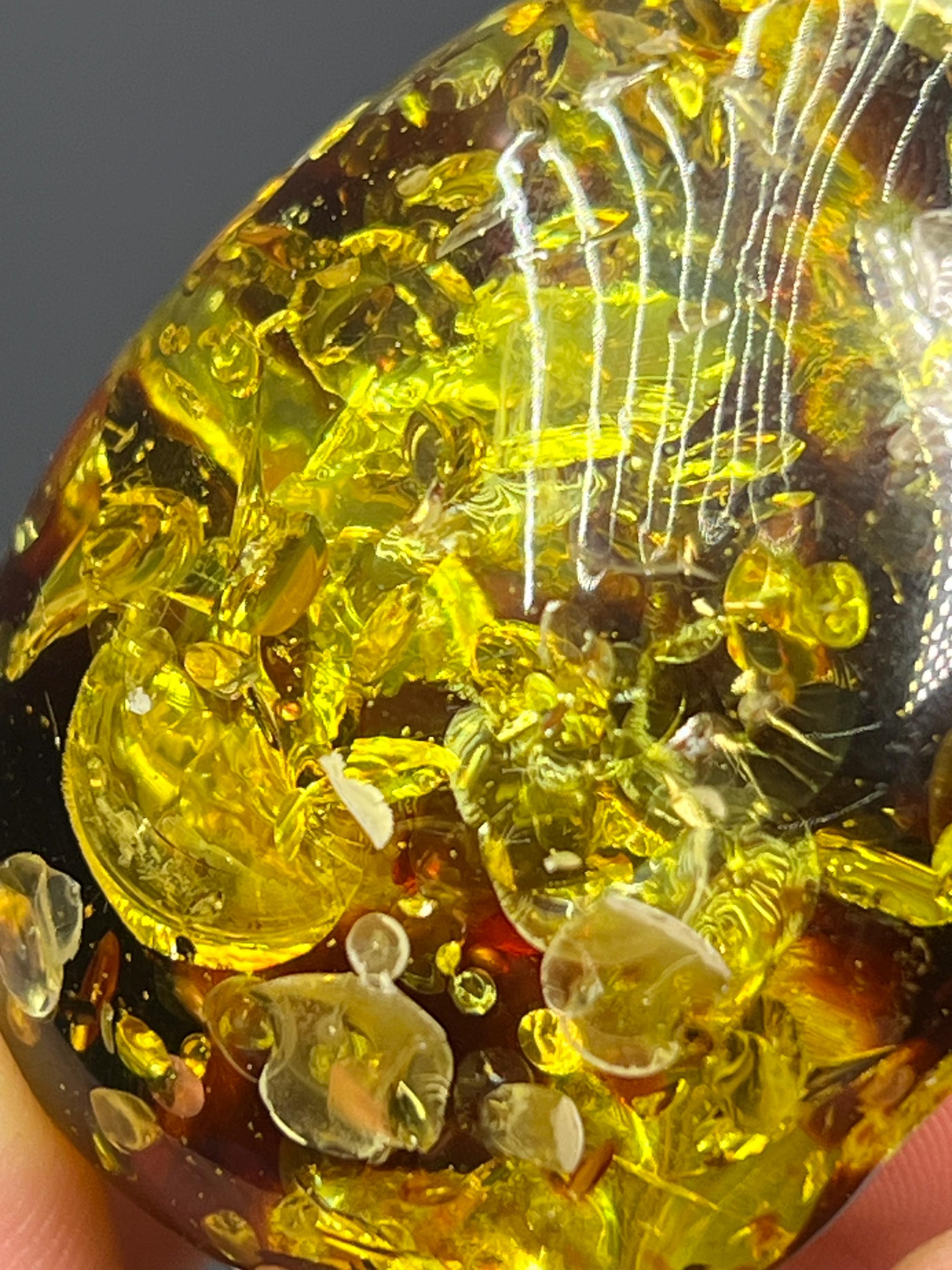 Amber Specimen - Russia - Crystal Gemstone AE 