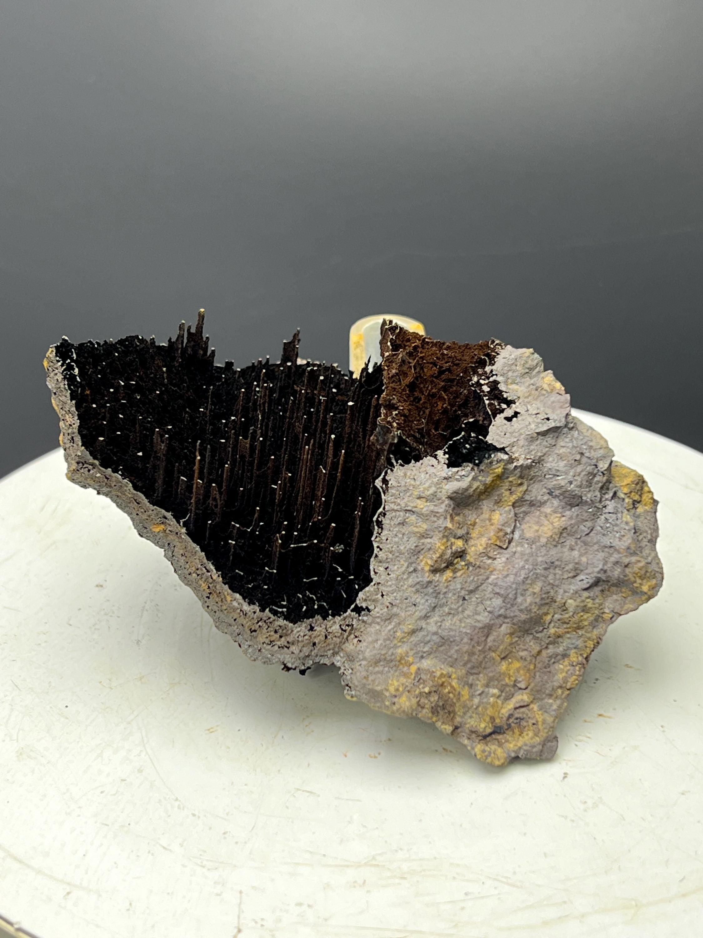 Very Special Formation Limonite With Stalactite Goethite Specimen, For Special Collection - Crystal Gemstone AE 