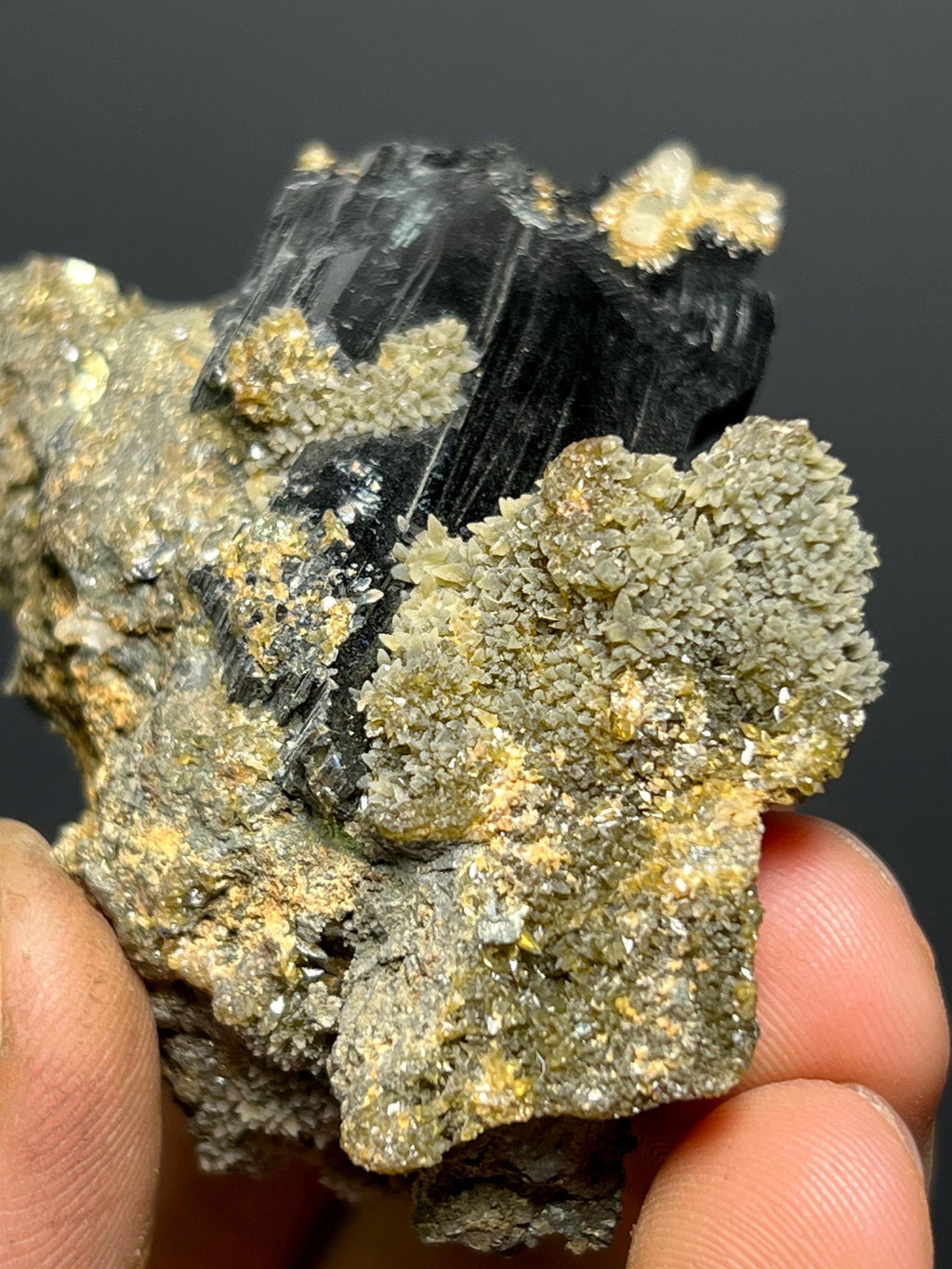Museum Grade, Vivanite Childernite Specimen, 118gram - Crystal Gemstone AE 