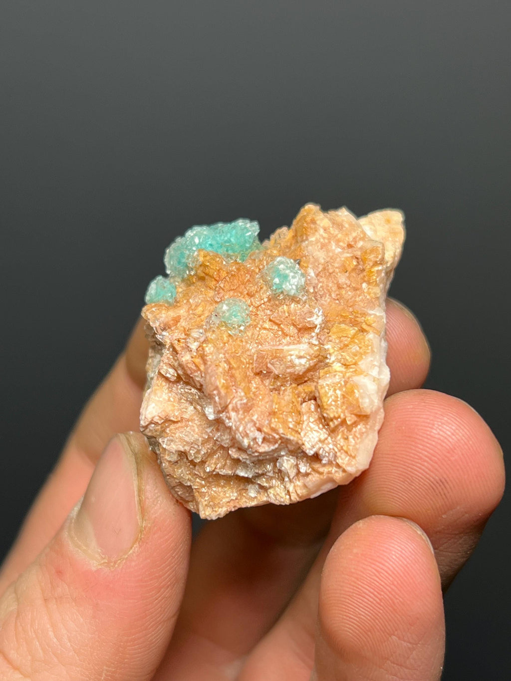 Rosasite Specimen, 36gram - Crystal Gemstone AE 