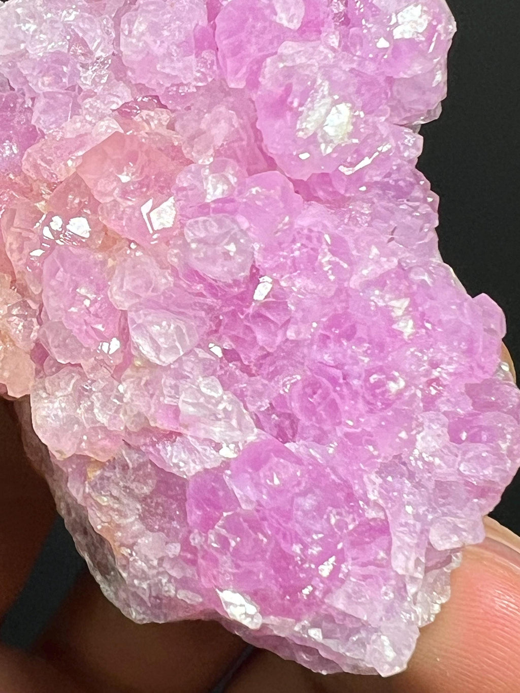 Cobaltian Calcite - Morocco - Crystal Gemstone AE 