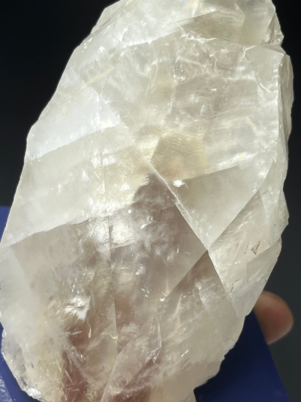 Big Tooth Clear Crystal Calcite Specimen