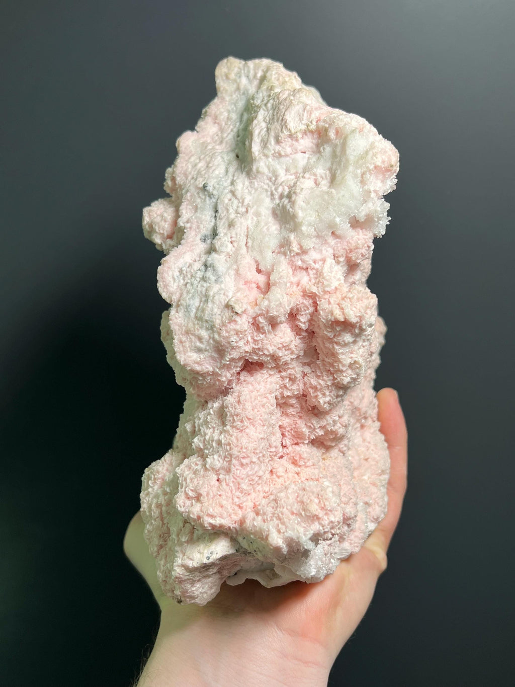 Rhodocrosite And Quartz Specimen, 3,8kg - Crystal Gemstone AE 