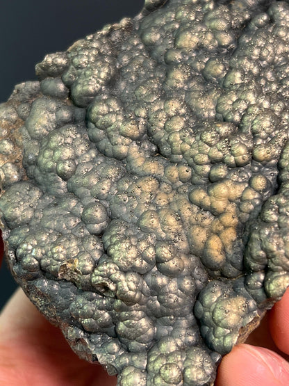 "Museum Grade" Golden Color Botryoidal Goethite - Crystal Gemstone AE 