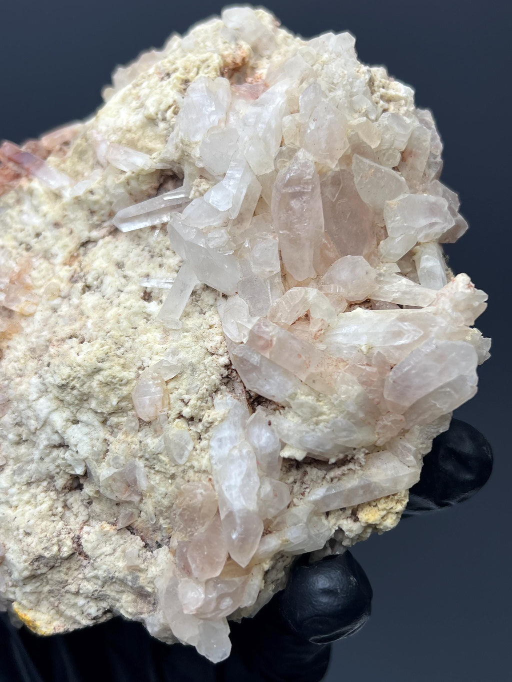 Kunzite on Matrix - Crystal Gemstone AE 
