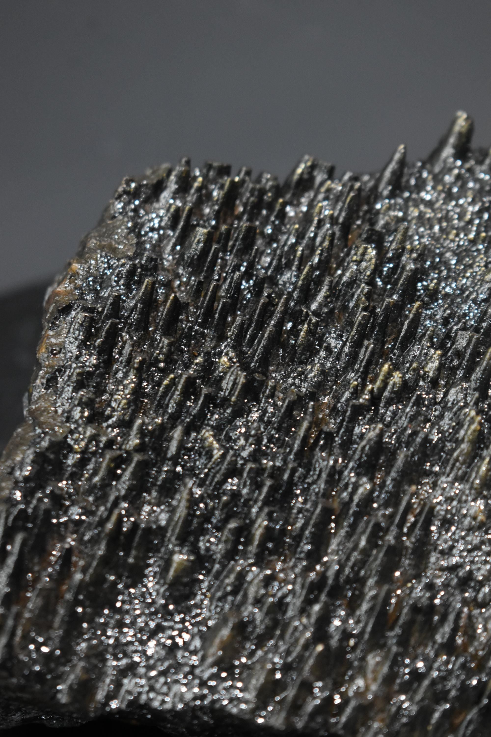 Museum Quality! Very Special Golden Color Stalactite Goethite, From Turkey, Special Collection Piece - Crystal Gemstone AE 