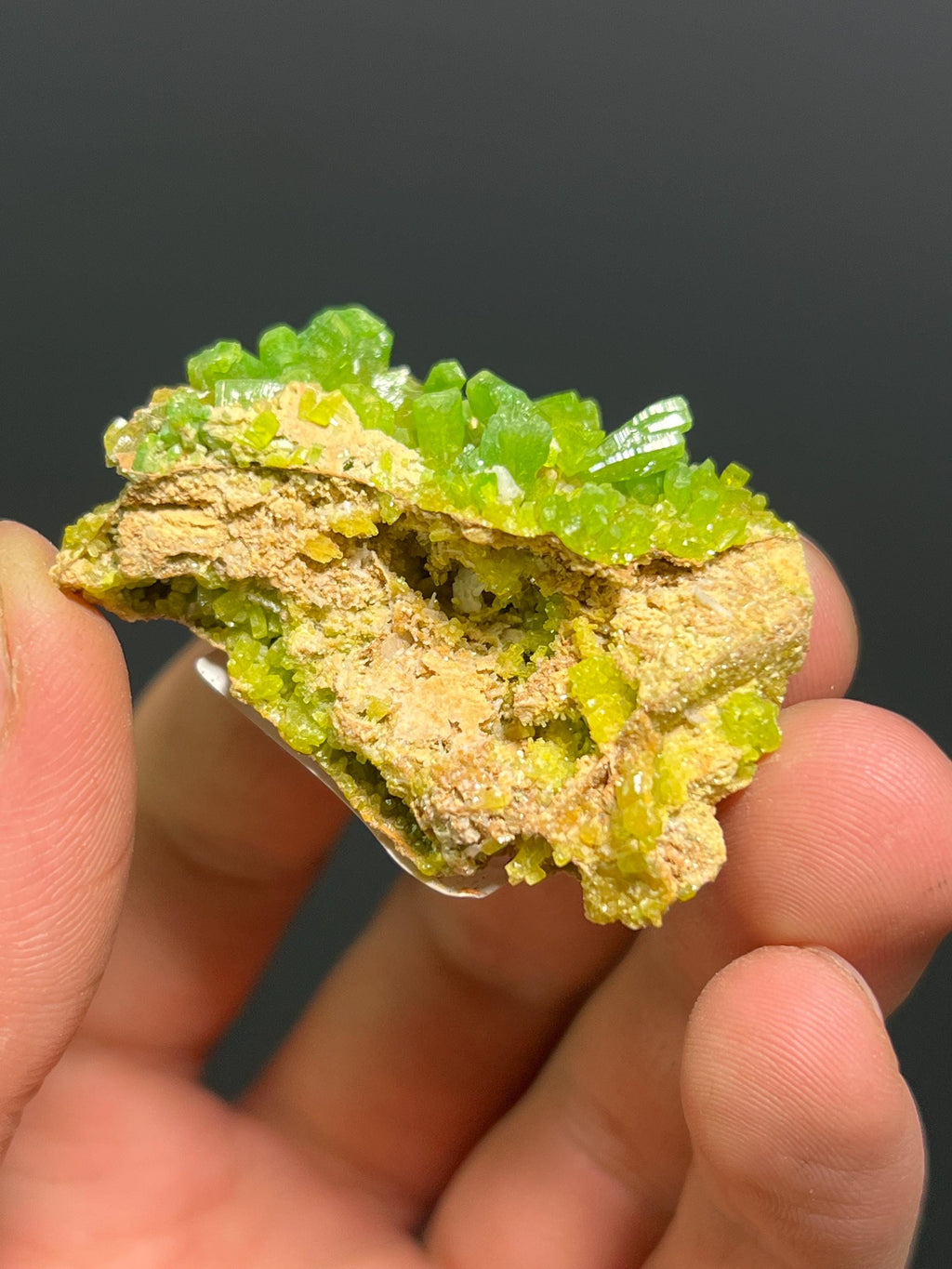 Very Special Pyromorphite Specimen, 38gram - Crystal Gemstone AE 