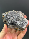 Crystal Calcite On Small Stalactites Goethite - Crystal Gemstone AE 