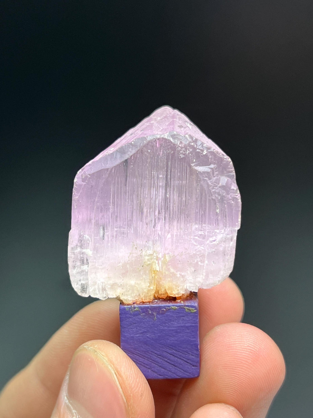 High Grade Pink Kunzite Specimen - Crystal Gemstone AE 
