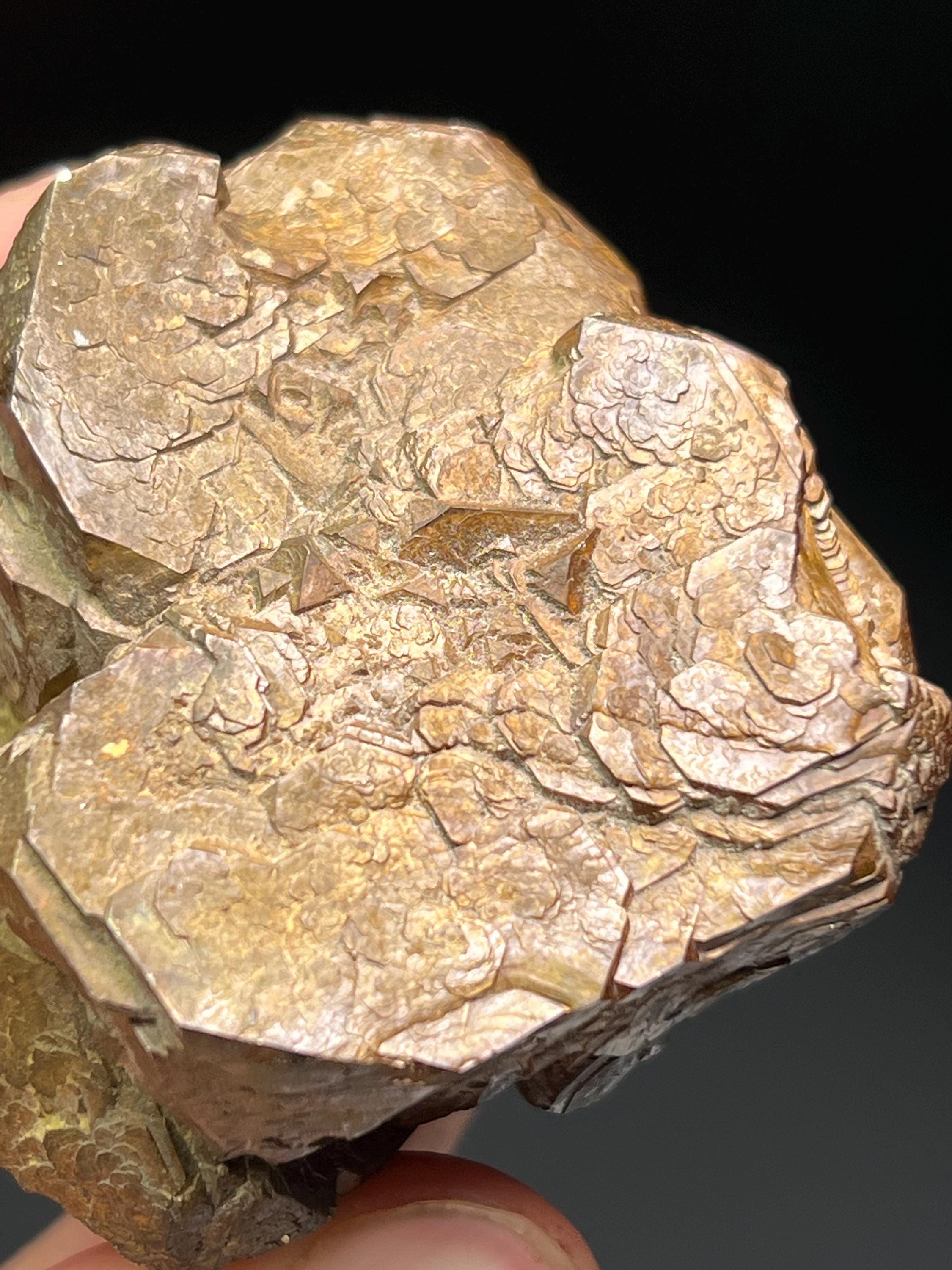 Limonite Pseudomorph After Pyrite - Crystal Gemstone AE 