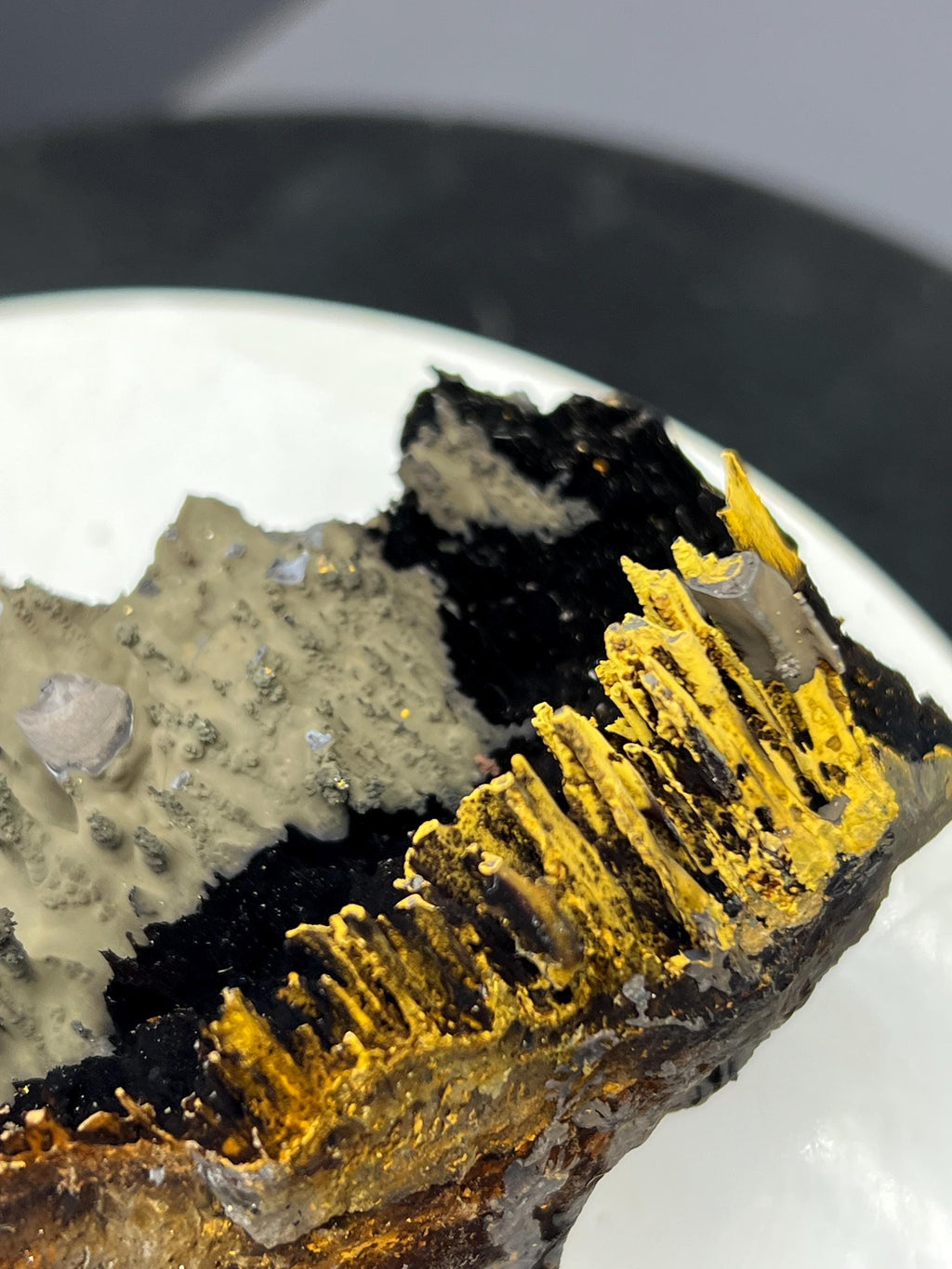 Museum Grade! Very Special Formation Specularite And Limonite With Stalactites Goethtie Specimen - Crystal Gemstone AE 