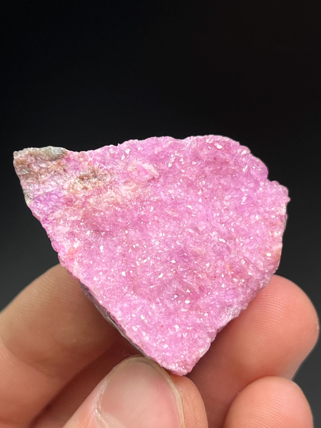 Cobalt Calcite Specimen - Crystal Gemstone AE 