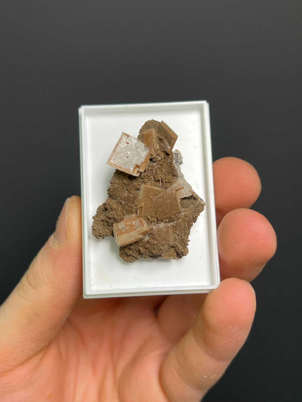 Mangano Apophyllite Specimen: Pink Crystals from South Africa - Crystal Gemstone AE 