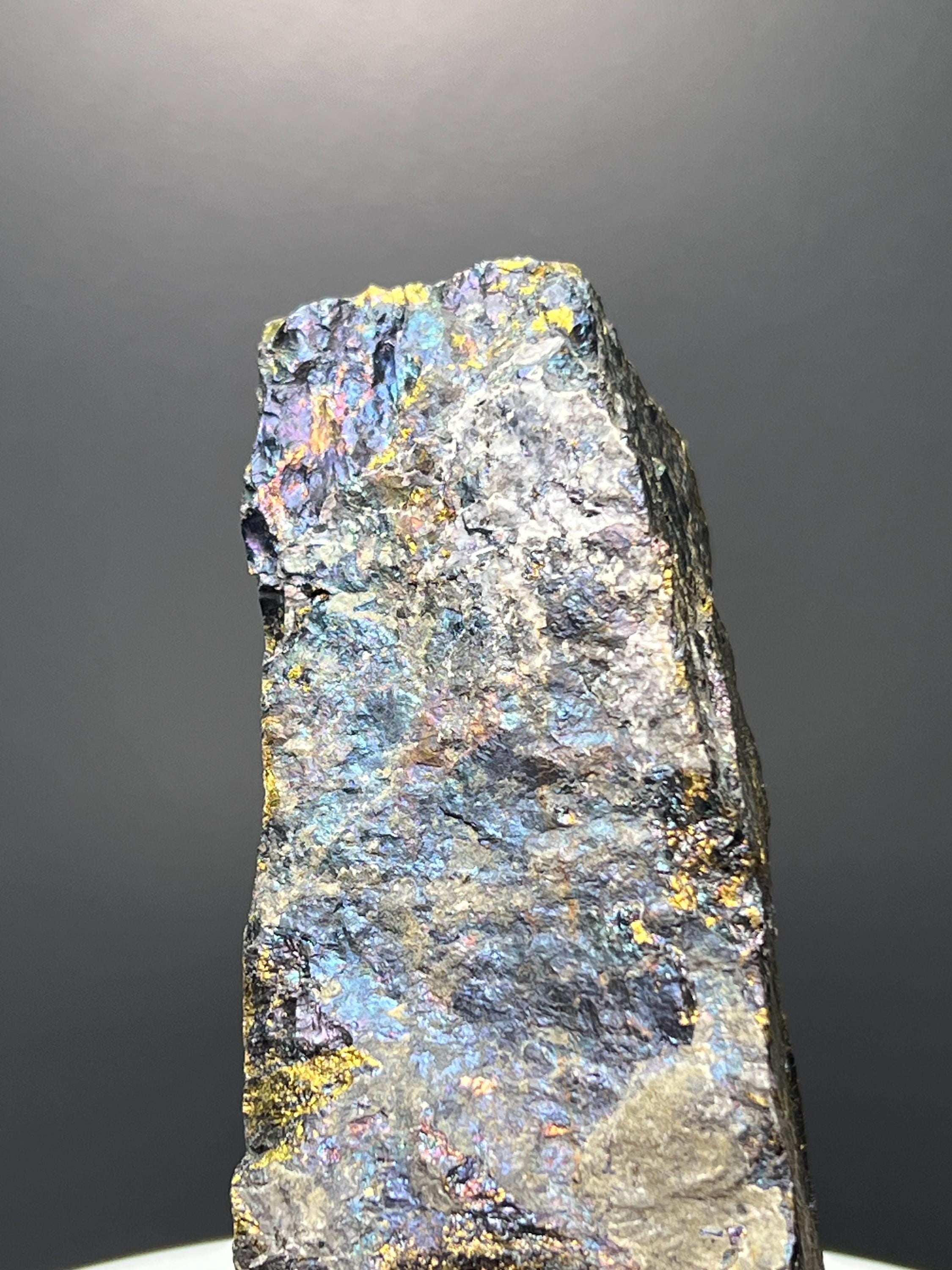 Bornite With Chalcopyrite Specimen - Crystal Gemstone AE 