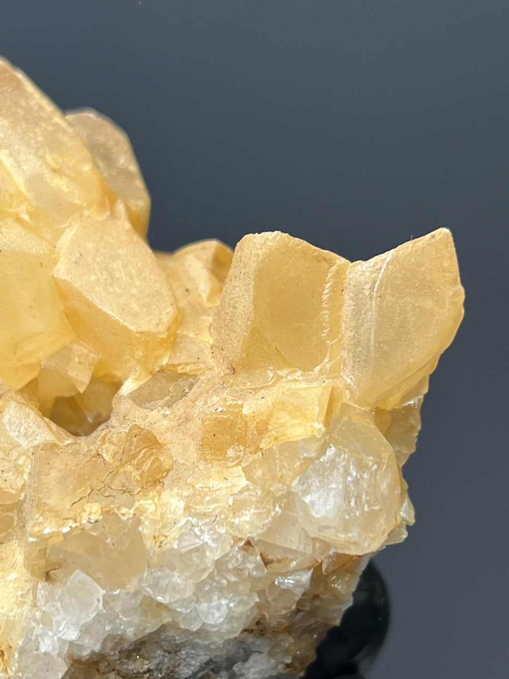 Orange Crystal Calcite - Crystal Gemstone AE 