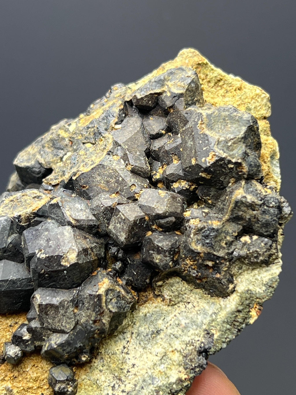 Garnet On Matrix - Crystal Gemstone AE 