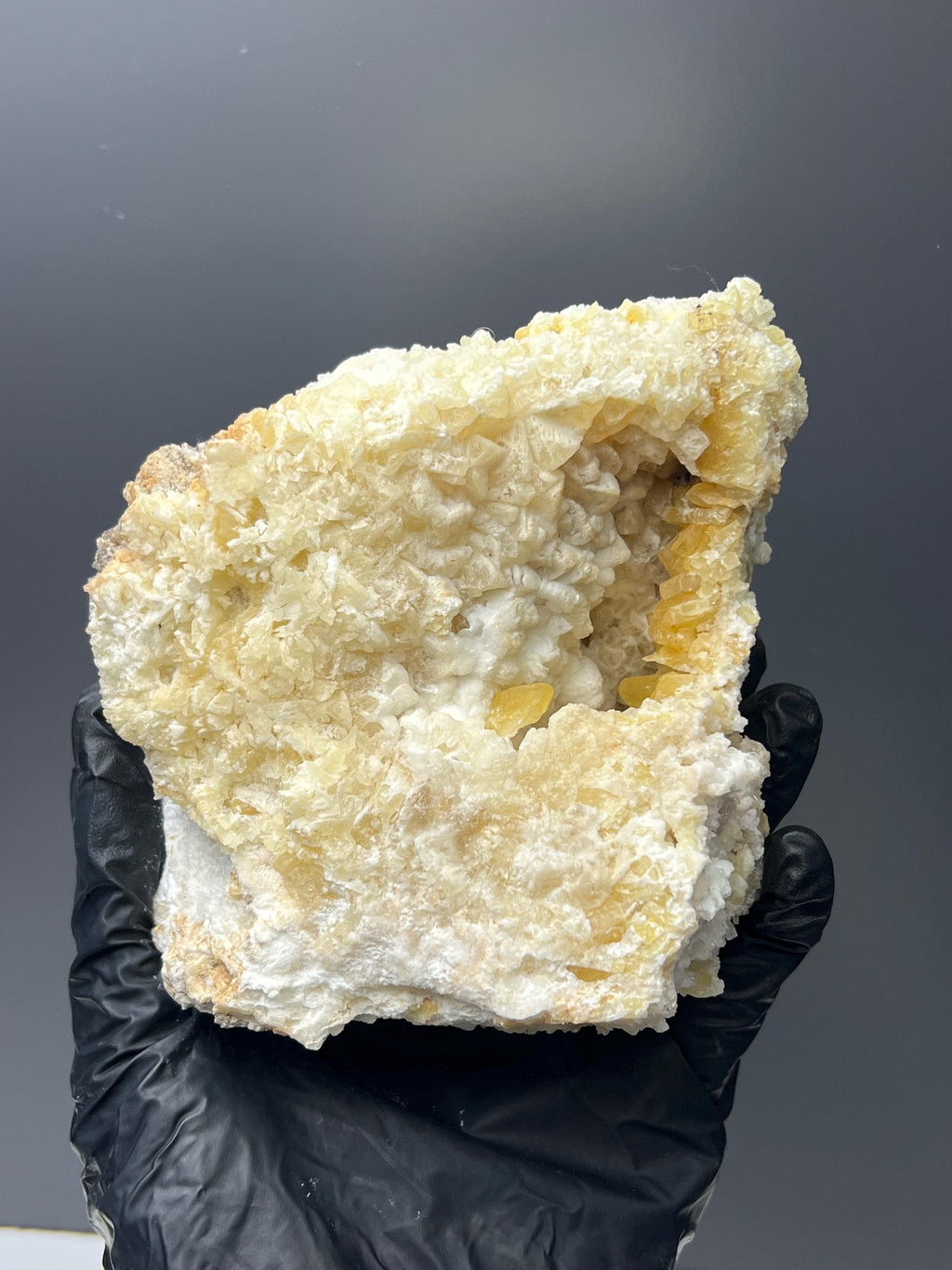 Barite With Calcite - Crystal Gemstone AE 