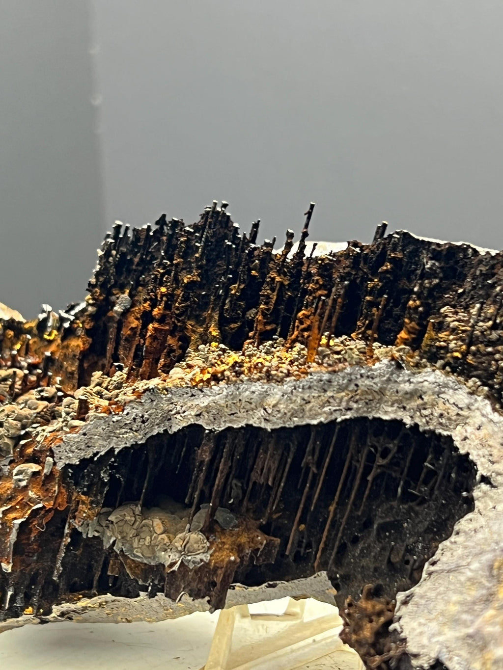 Museum Grade, Very Special Limonite And Specularite With Stalactite Goethite Specimen - Crystal Gemstone AE 