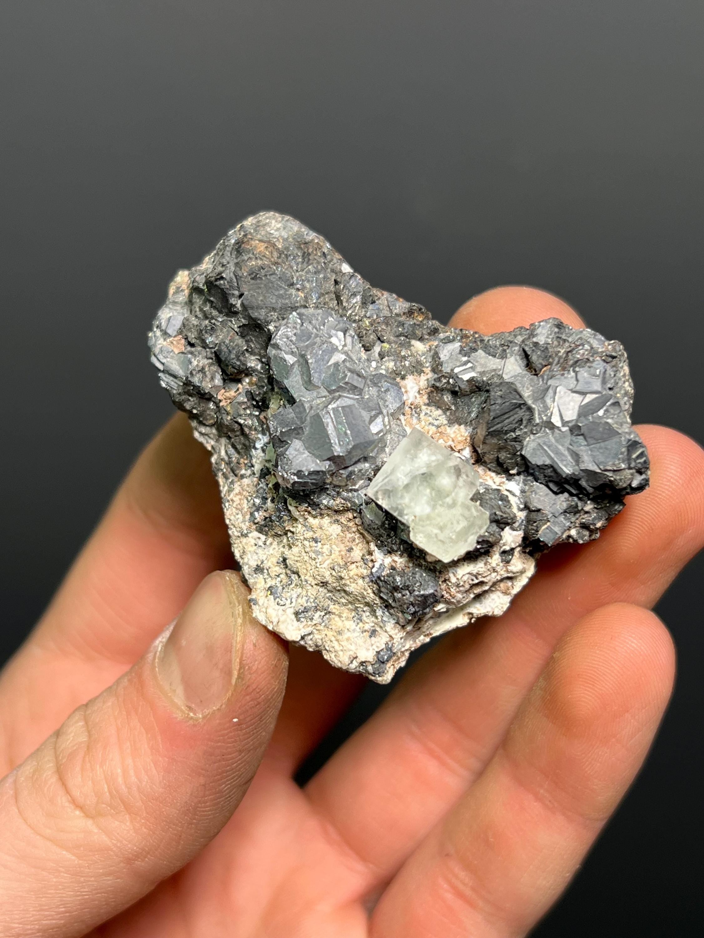 Arsenopyrite Specimen, 98gram - Crystal Gemstone AE 