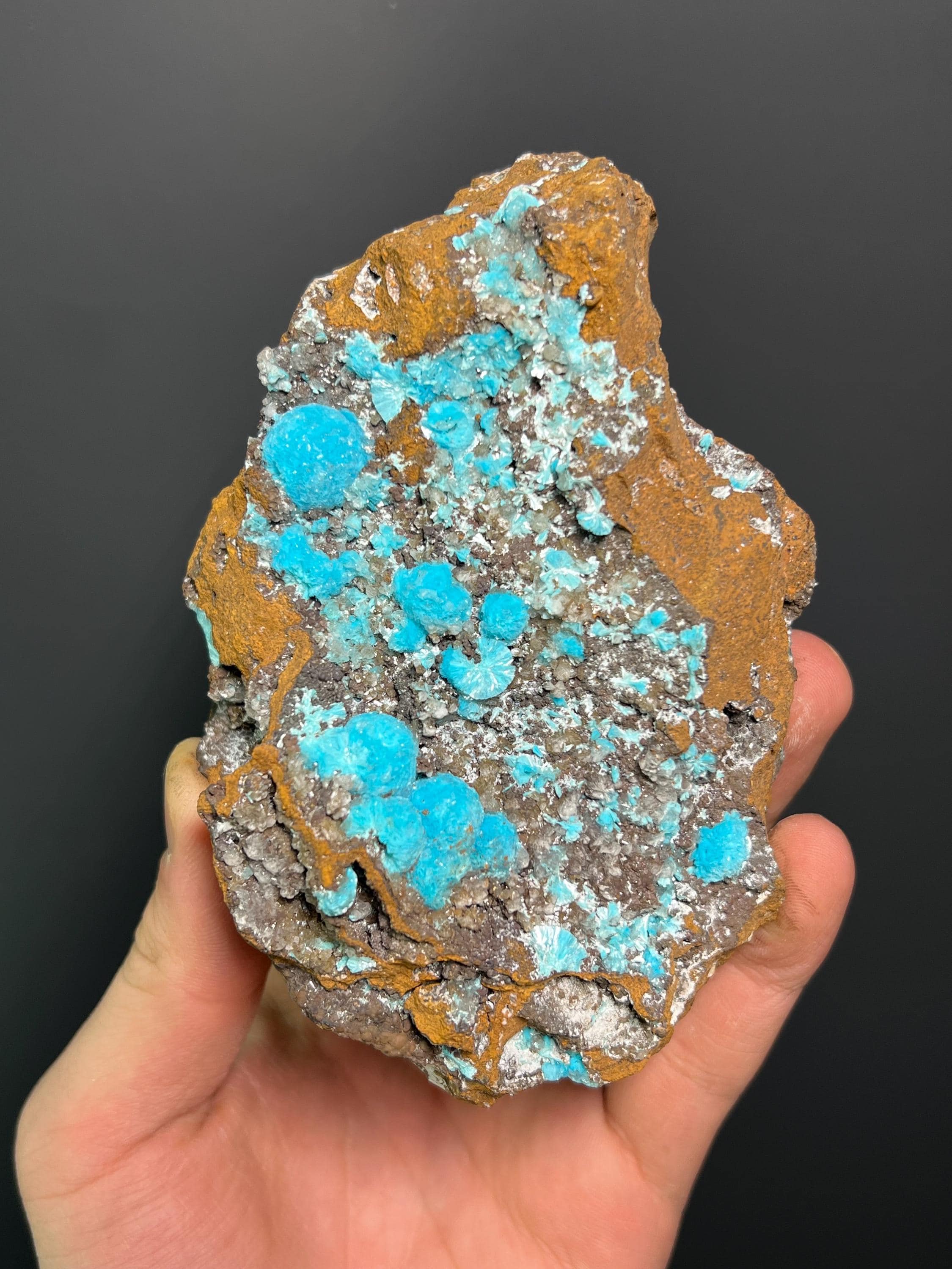 High Grade, Aurichalcite Specimen, 474gram - Crystal Gemstone AE 