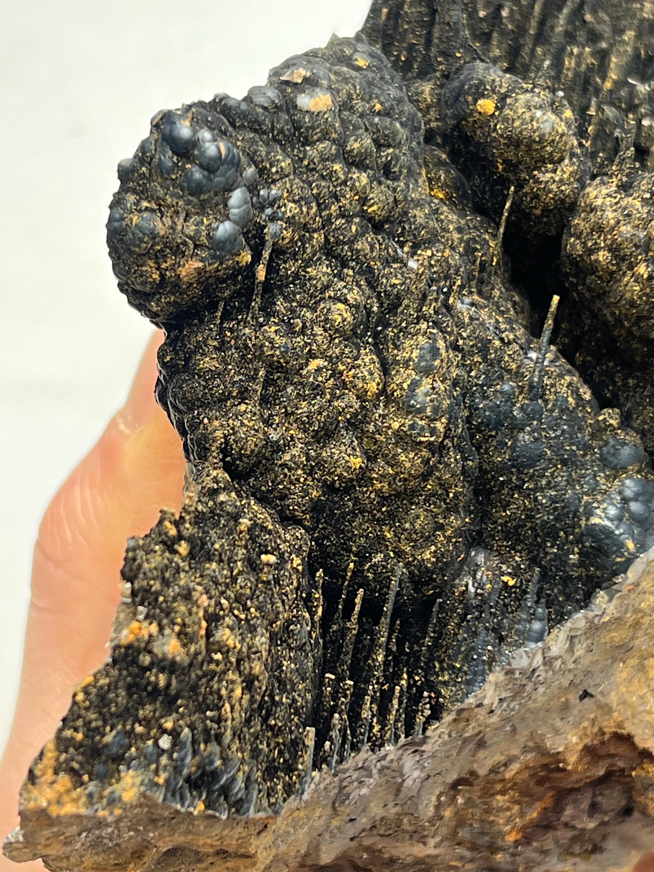Museum quality, Extra Large Very showy stalactite Goethite specimen, Special Collections Piece - Crystal Gemstone AE 