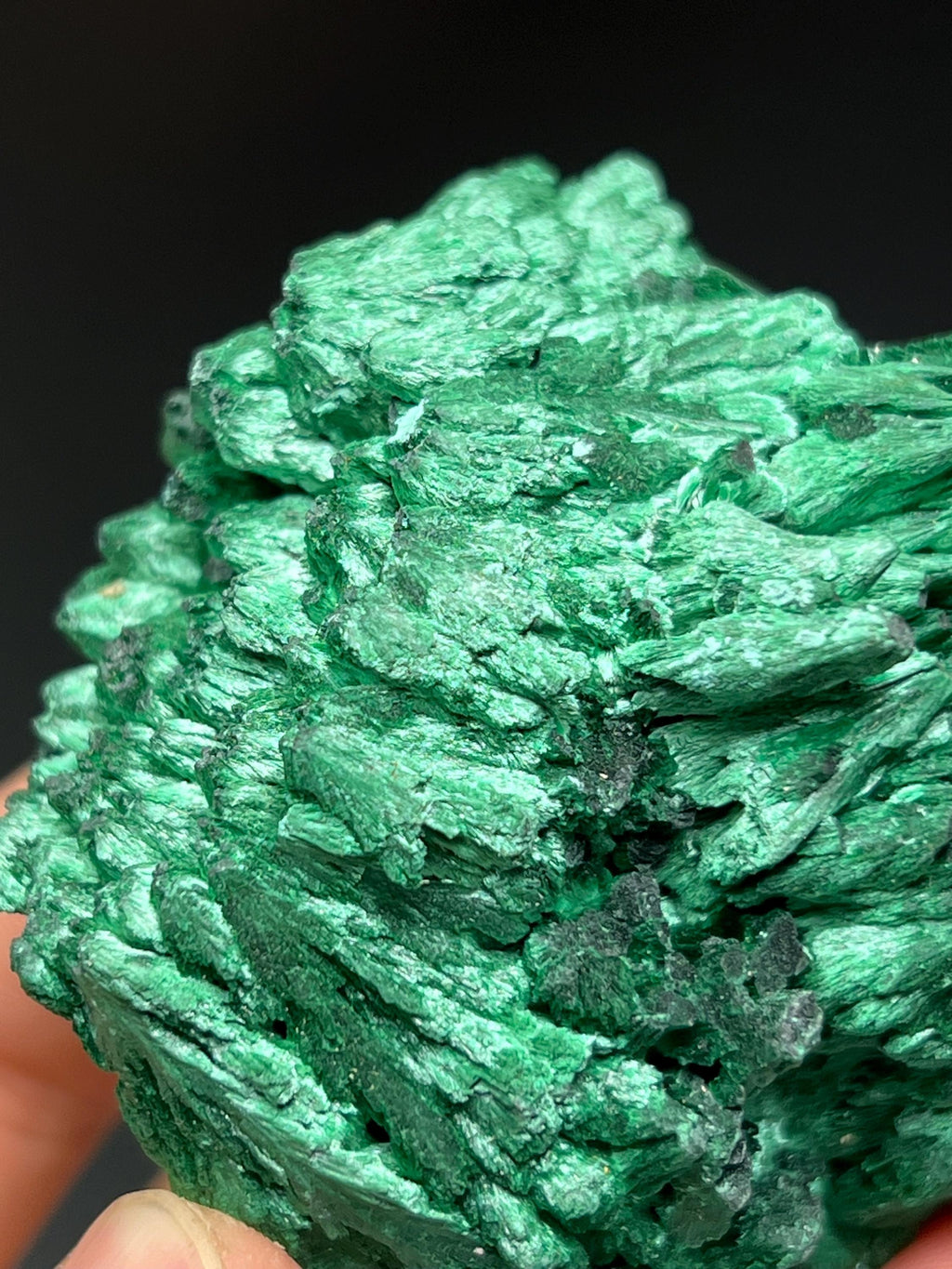 Showy Malachite Specimen - Crystal Gemstone AE 