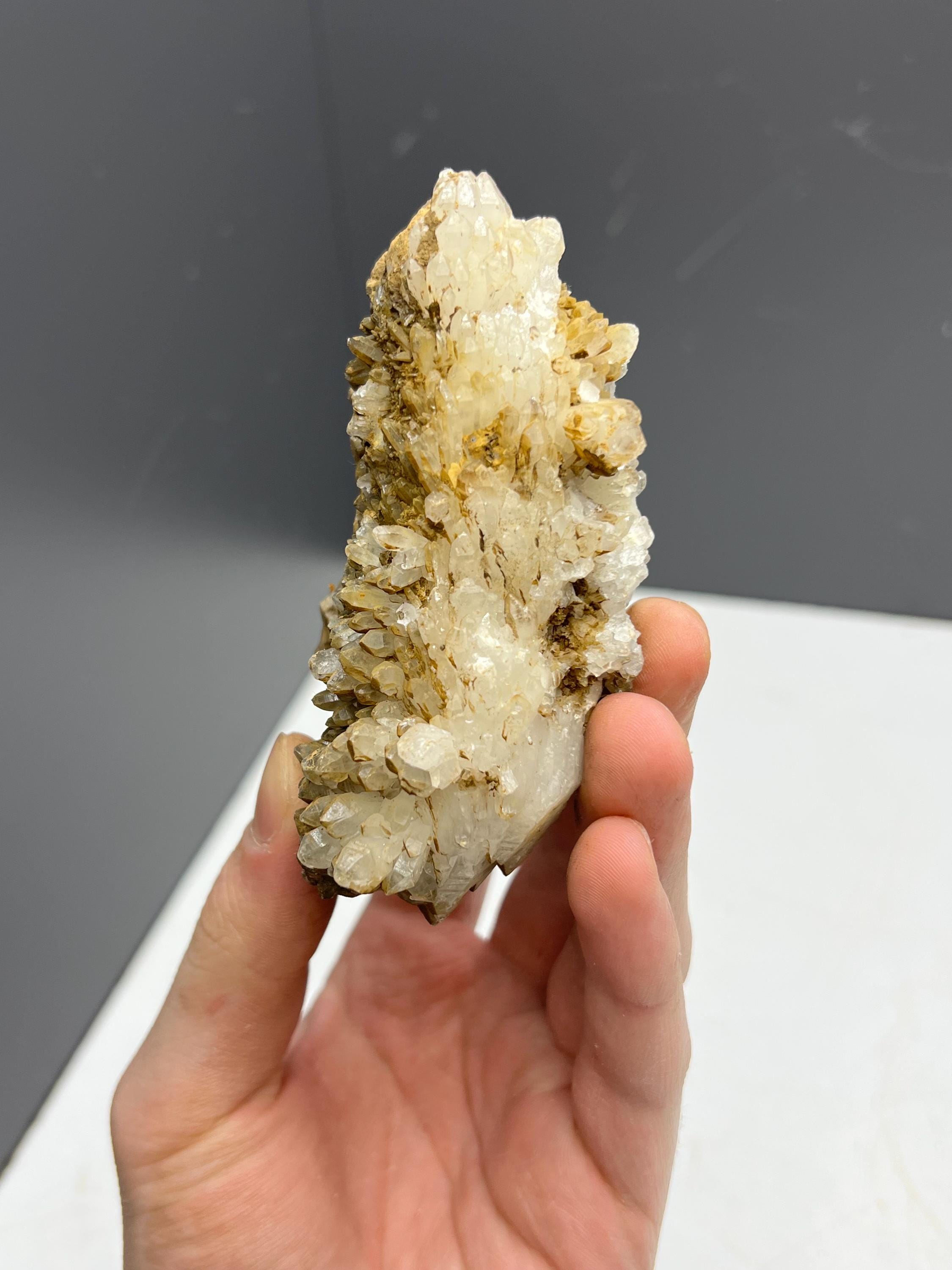 Hematite Inclusion Crystal Quartz, From Turkey - Crystal Gemstone AE 
