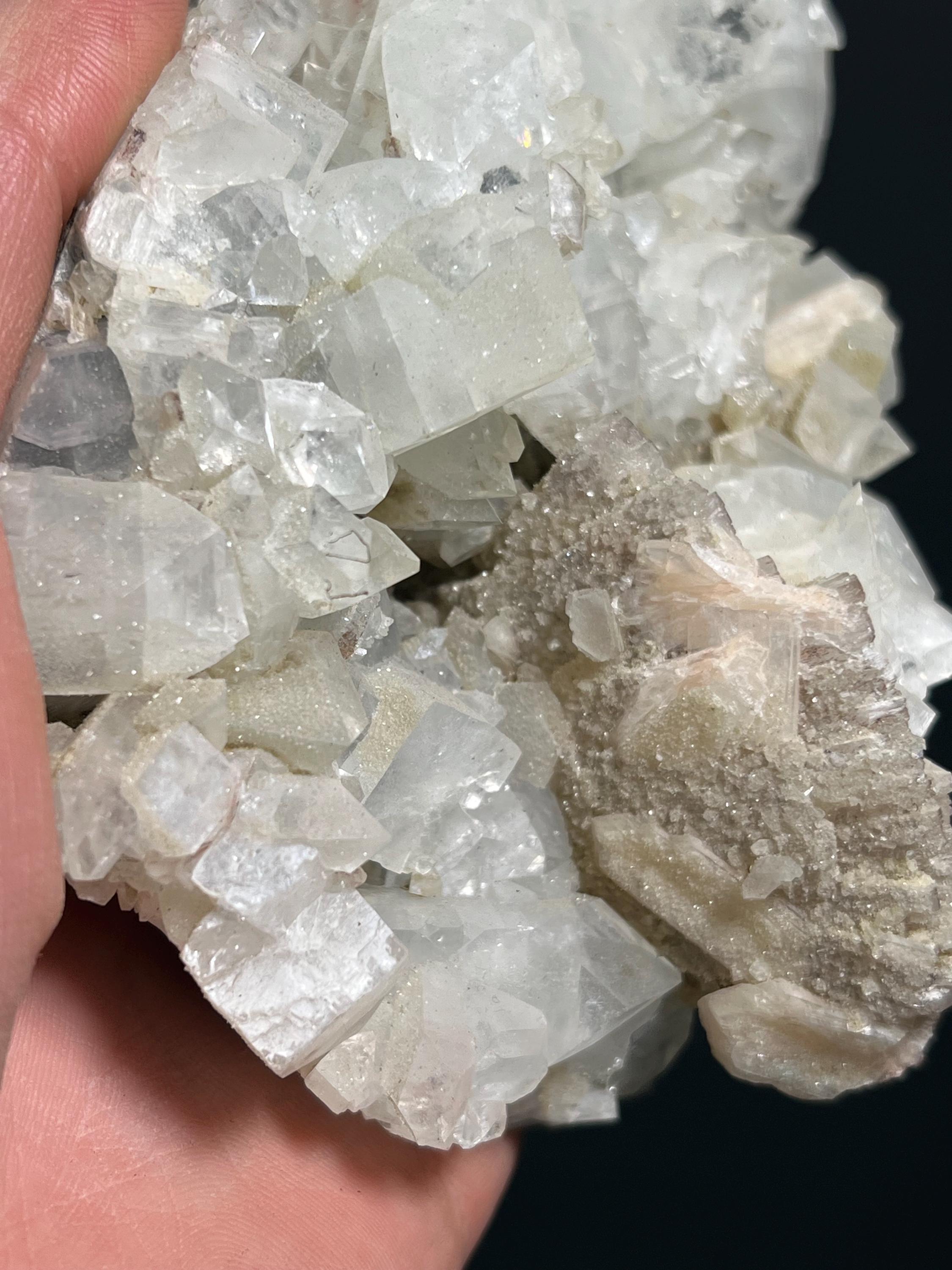 Apophyllite Heulandite Stilbite - Crystal Gemstone AE 