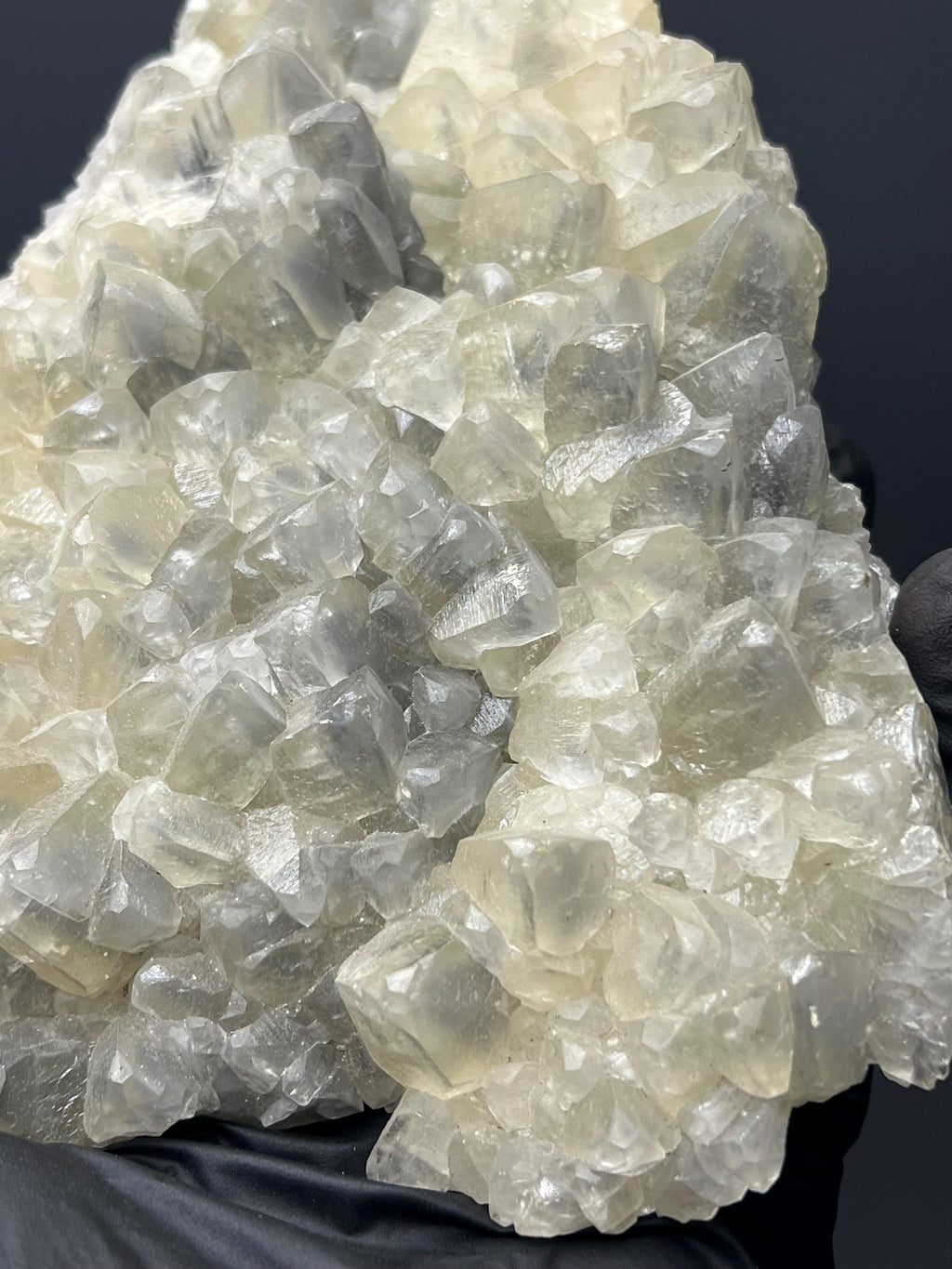 Smoky Gray Calcite Specimen - West Anatolia Crystal - Crystal Gemstone AE 