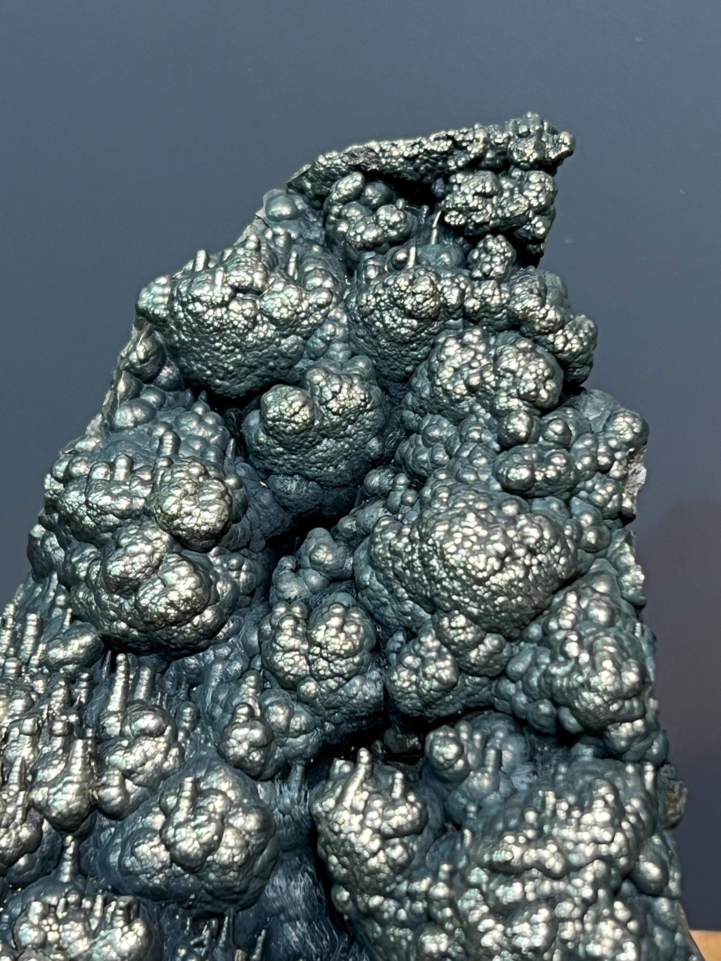 Museum Grade Golden Color Stalactite And Botryoidal Formation Goethite, For Special Collection Piece - Crystal Gemstone AE 