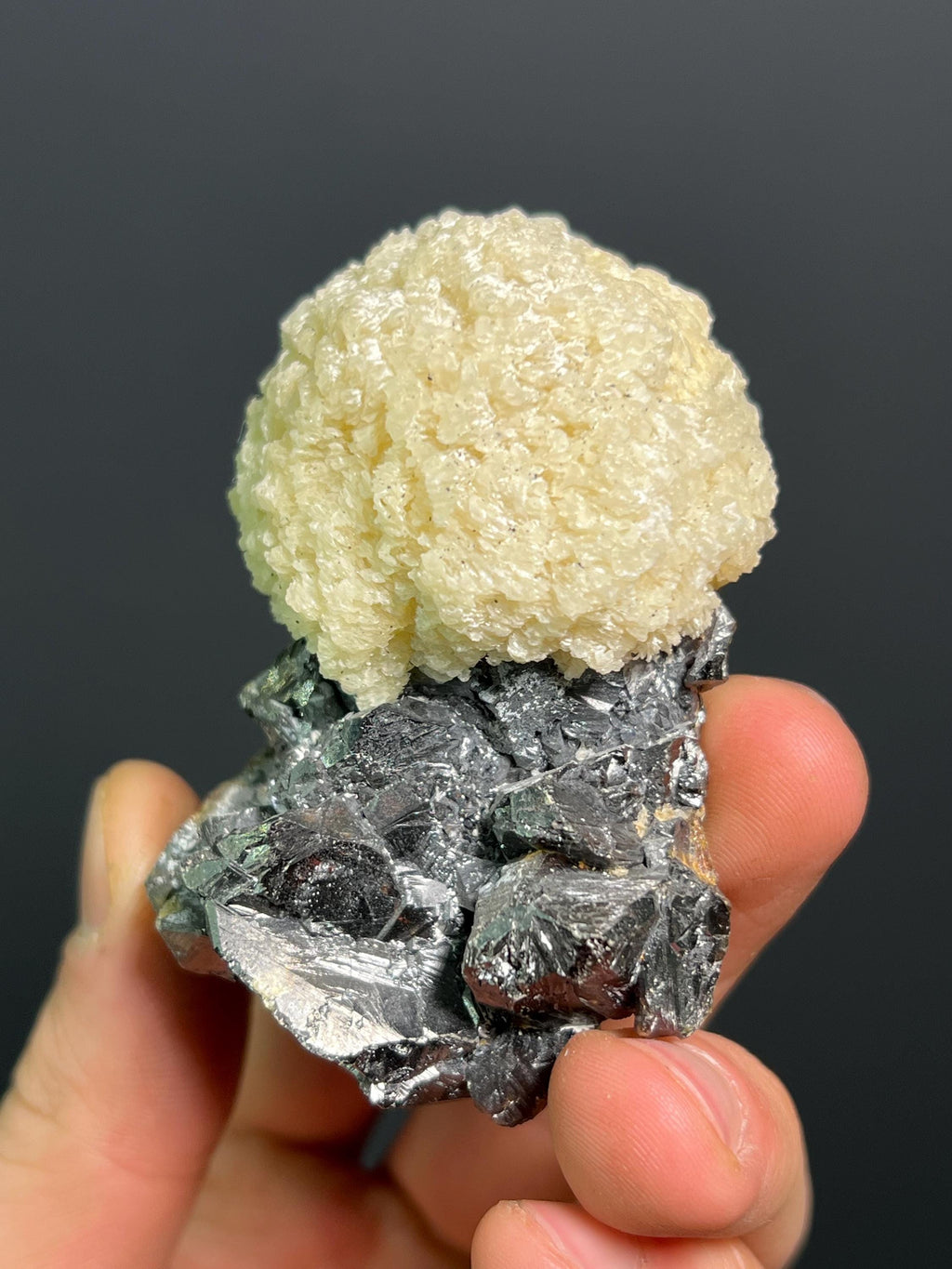 Top Quality Barite With Sphalerite Specimen, 250gram - Crystal Gemstone AE 