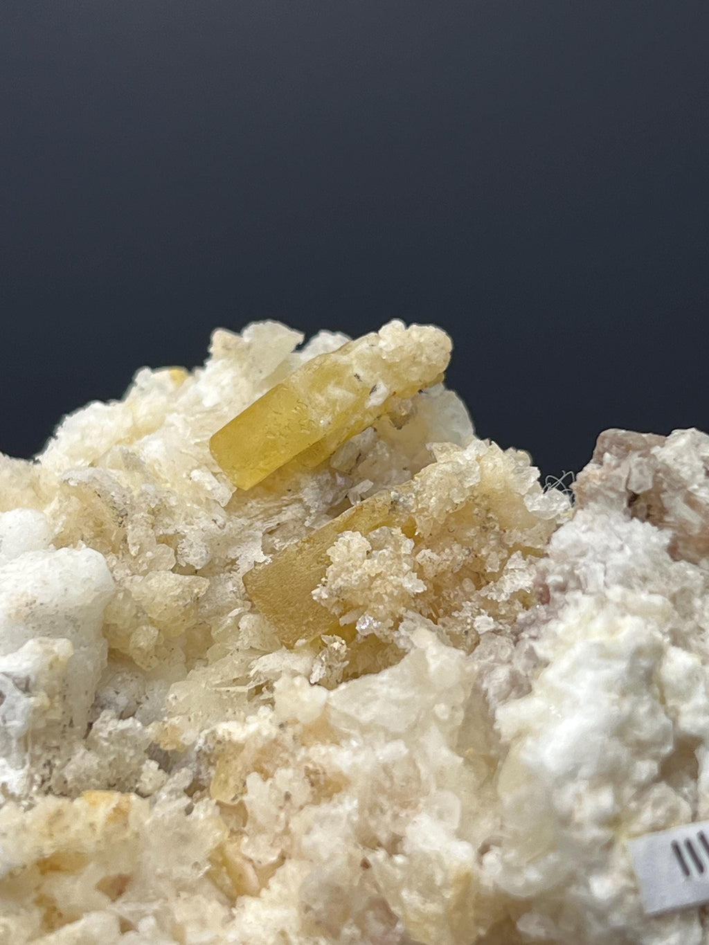 Barite With Calcite - Crystal Gemstone AE 