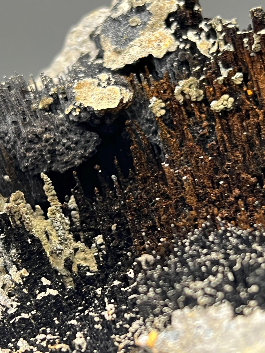 Museum Grade, Very Special Specularite And Limonite With Stalactite Goethite Specimen - Crystal Gemstone AE 