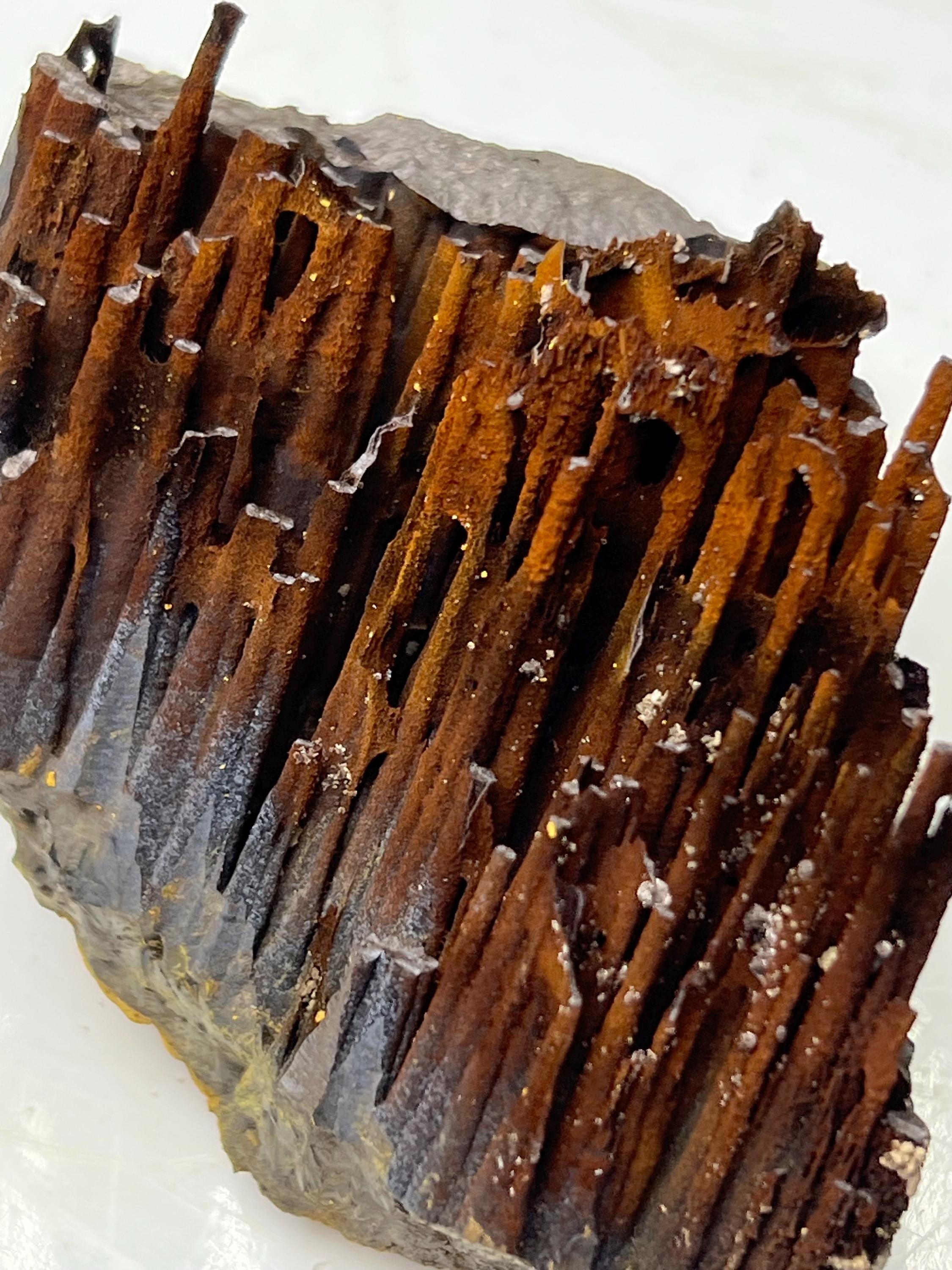 Museum Grade! Limonite With Velvet Function Stalactite Goethite Specimen - Crystal Gemstone AE 