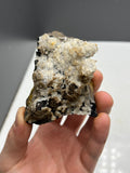 Very Special, Calcite On Hematite Mineral, From Turkey - Crystal Gemstone AE 