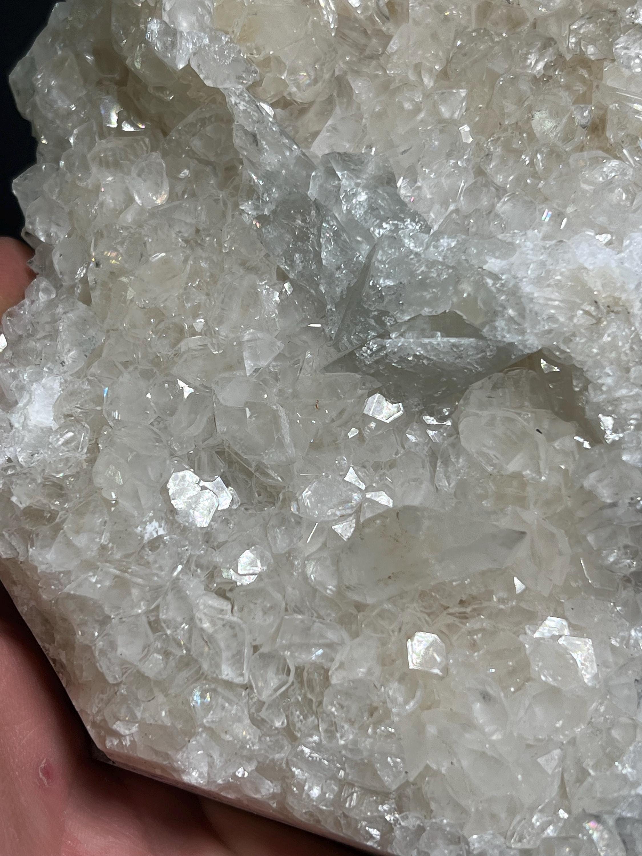 Celestine On Colemanite Specimen, 1,1kg - Crystal Gemstone AE 