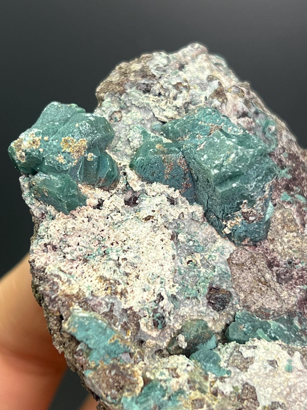 Grandidierite Specimen from Madagascar, Blue-Green Rare Mineral - Crystal Gemstone AE 